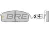 BREMSI BP2237 Brake Pad Set, disc brake
